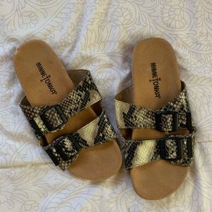 Snakeskin Birkenstock’s